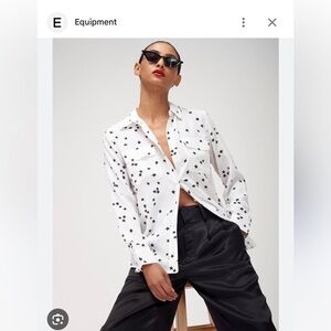 Equipment silk blouse. Brand new with tags. Size small.